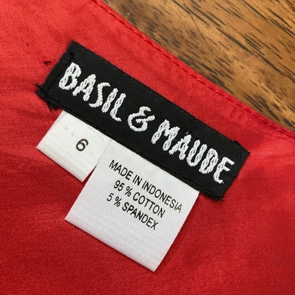 BASIL & MAUDE I SUPER fun SKIRT! like NEW - Picture 2 of 8